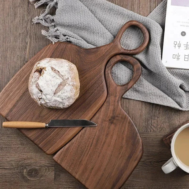 BowLift | WaldenCraft Walnut Cutting Board – Luxurious Double-Sided Cutting &amp; Serving Board