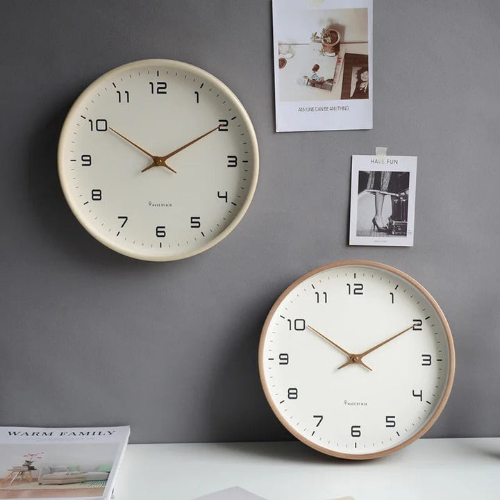 BowLift | Minimalistic Wall Clock | Metal &amp; Resin