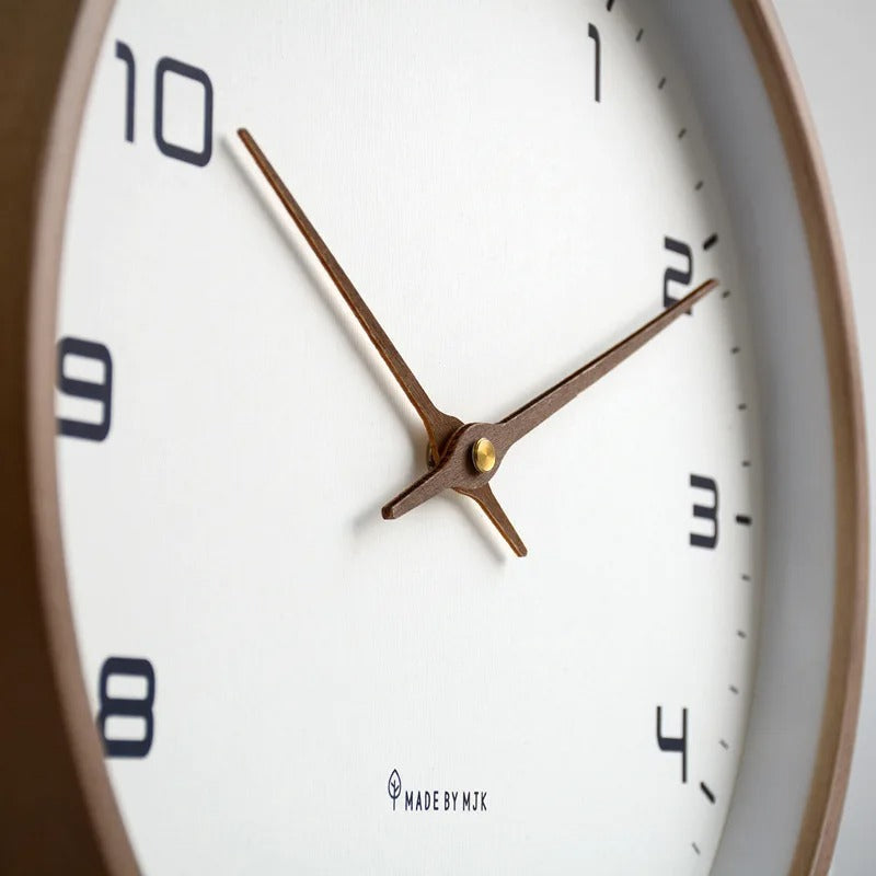 BowLift | Minimalistic Wall Clock | Metal &amp; Resin