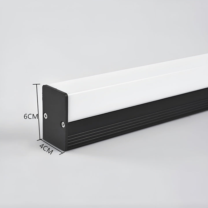 Long Stripe Wall Mirror Lighting – Super Bright Acrylic Light for Bathrooms | Modern Design for Home and Hotels |