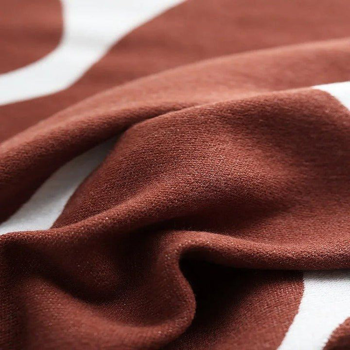 BowLift | Modern, Abstract Throw Blanket in Bohemian Style – Nordic Style Blanket, Bedspread, Coverlet