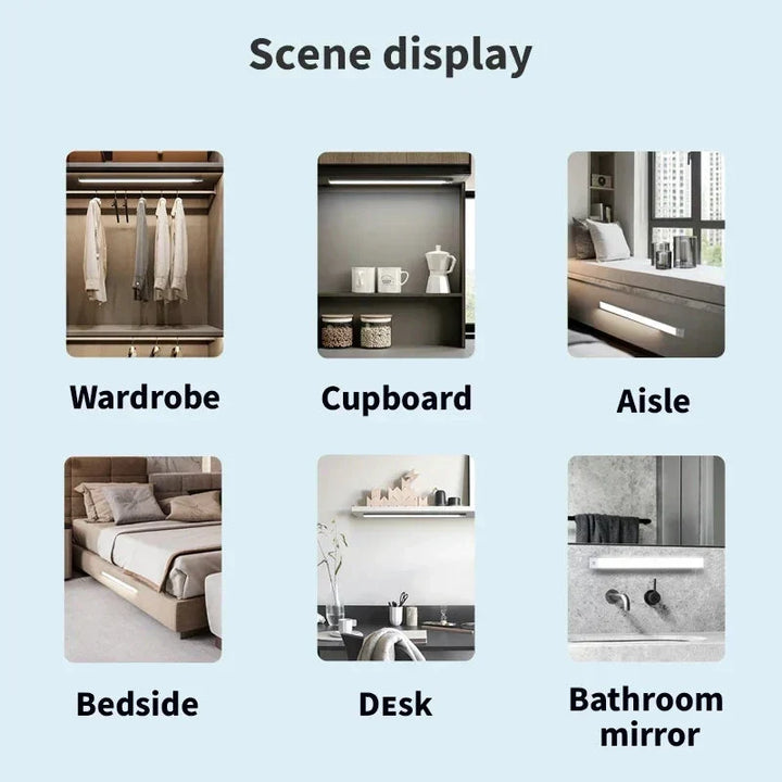 Motion Sensor night light Wireless Under Cabinet Lights For Kitchen |