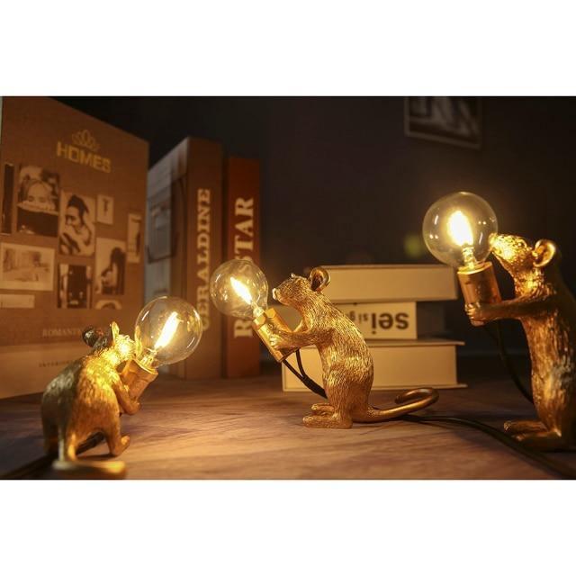 Mouse lamp - Unique and stylish decoration for your home
