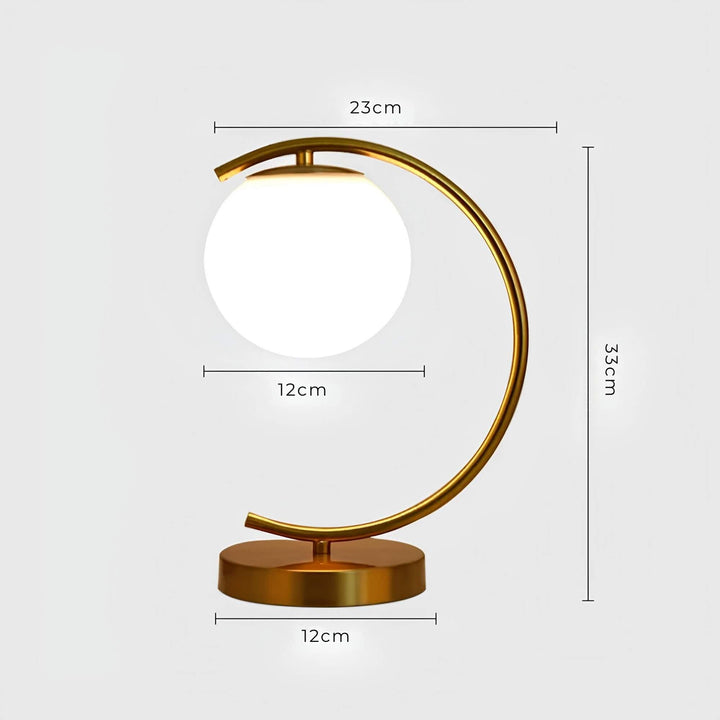 Glass Table Lamp
