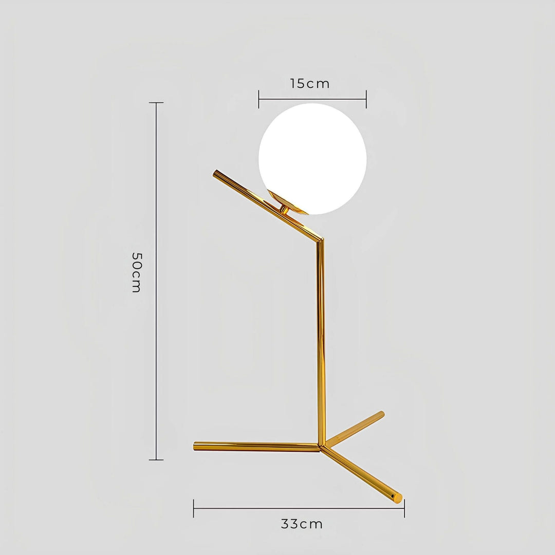 Glass Table Lamp