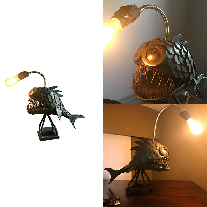 BowLift | Steampunk Angler Fish Lamp – Cool &amp; Unusual Floor Lamp for Your Home