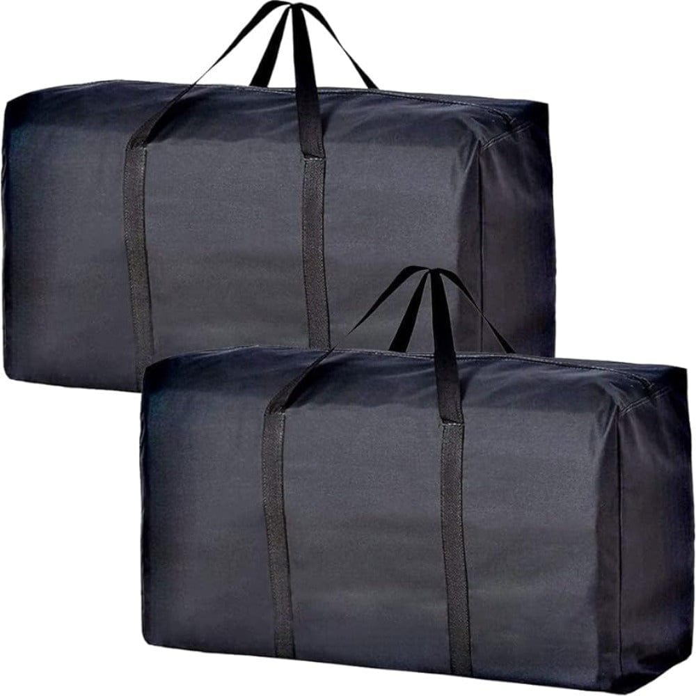 BowLift | 2 Pieces Large Capacity Moving Bag, With Strong Zippers &amp; Carry Handles, Storage Bag For Clothing, Moving Supplies, Space Saving Storage Bag Organizer, Suitable For Moves, Travel, Packing