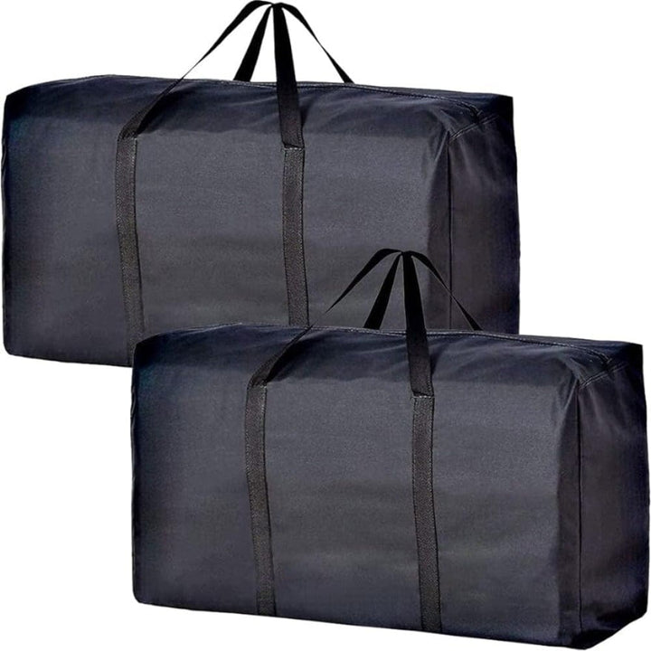 BowLift | 2 Pieces Large Capacity Moving Bag, With Strong Zippers &amp; Carry Handles, Storage Bag For Clothing, Moving Supplies, Space Saving Storage Bag Organizer, Suitable For Moves, Travel, Packing