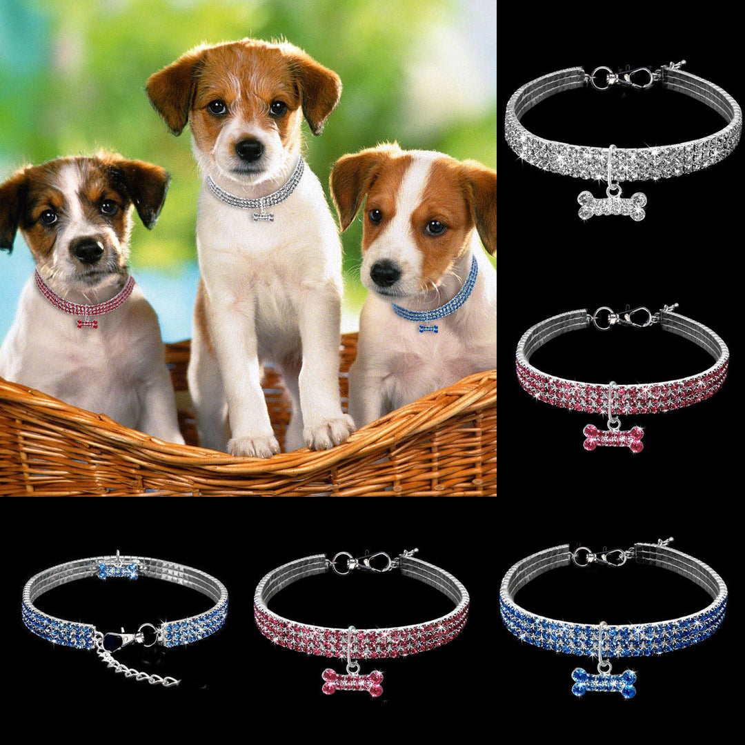 Premium Pet Collar - Bling It On Bowlift