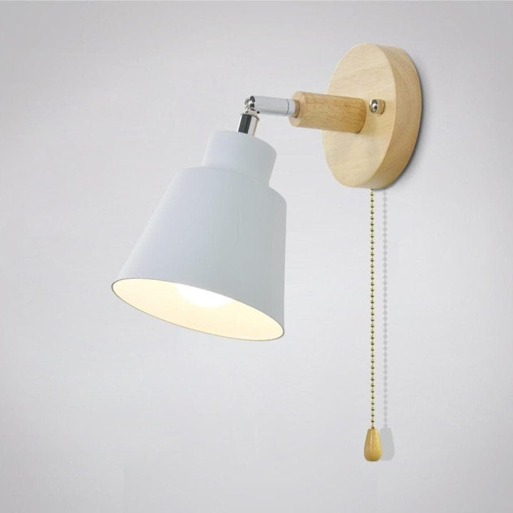 Rotatable Collin Wall Light with Pull Chain Switch