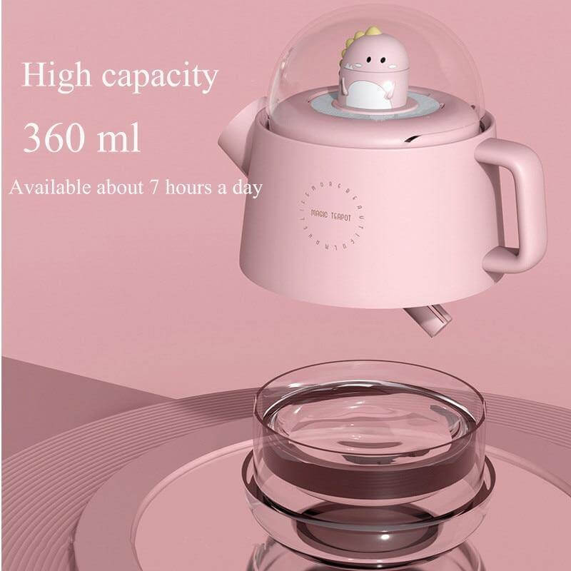 Teapot USB colourful Air Humidifier Night Light