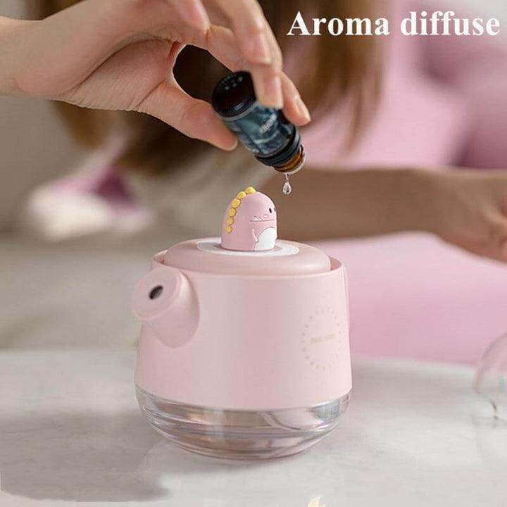 Teapot USB colourful Air Humidifier Night Light