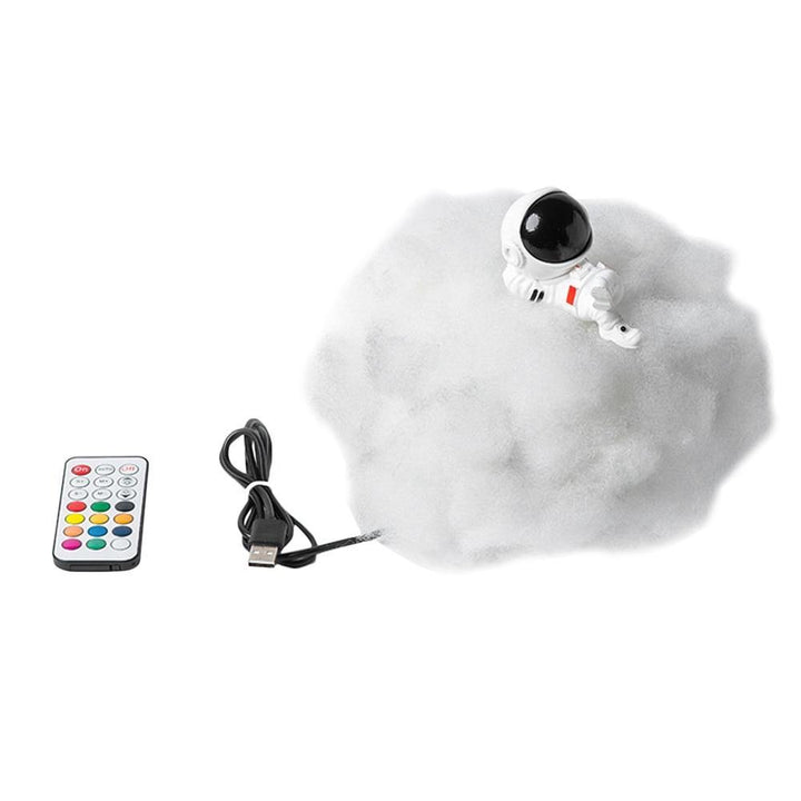 Astronaut colourful Clouds Night Light