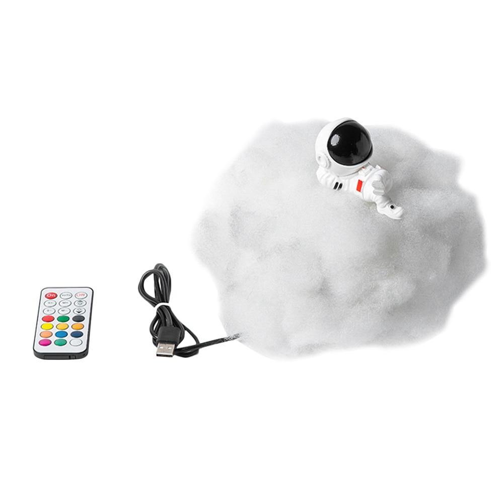 Astronaut colourful Clouds Night Light |