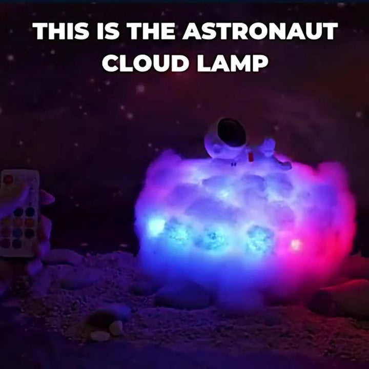Astronaut colourful Clouds Night Light |