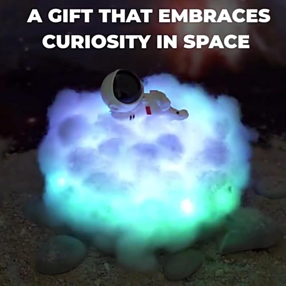 Astronaut colourful Clouds Night Light |