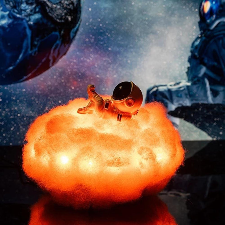 Astronaut colourful Clouds Night Light