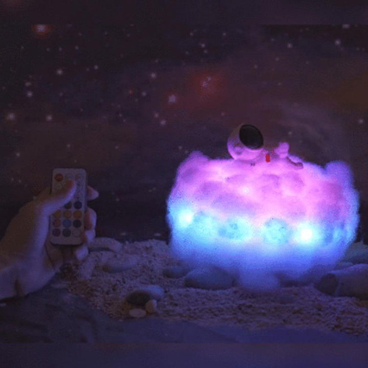 Astronaut colourful Clouds Night Light |
