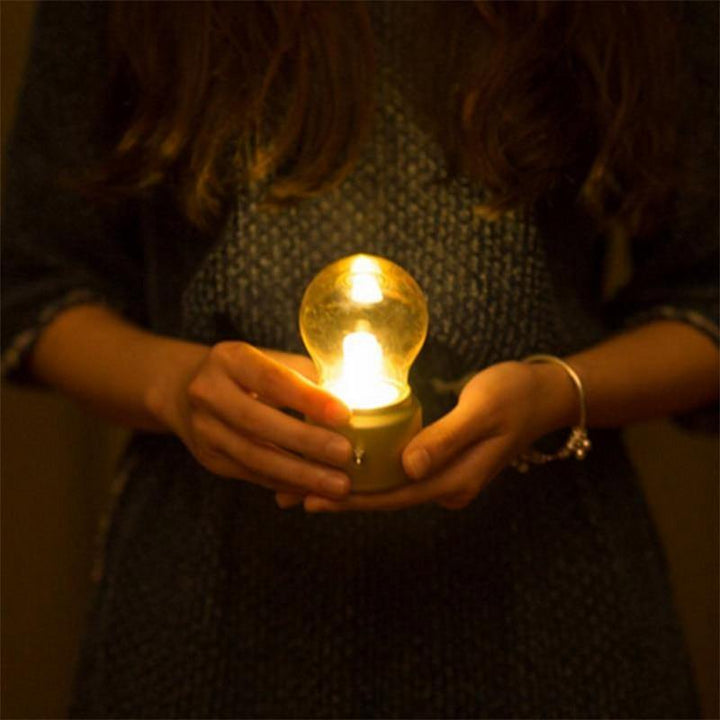 Vintage Light Bulb Table Lamp
