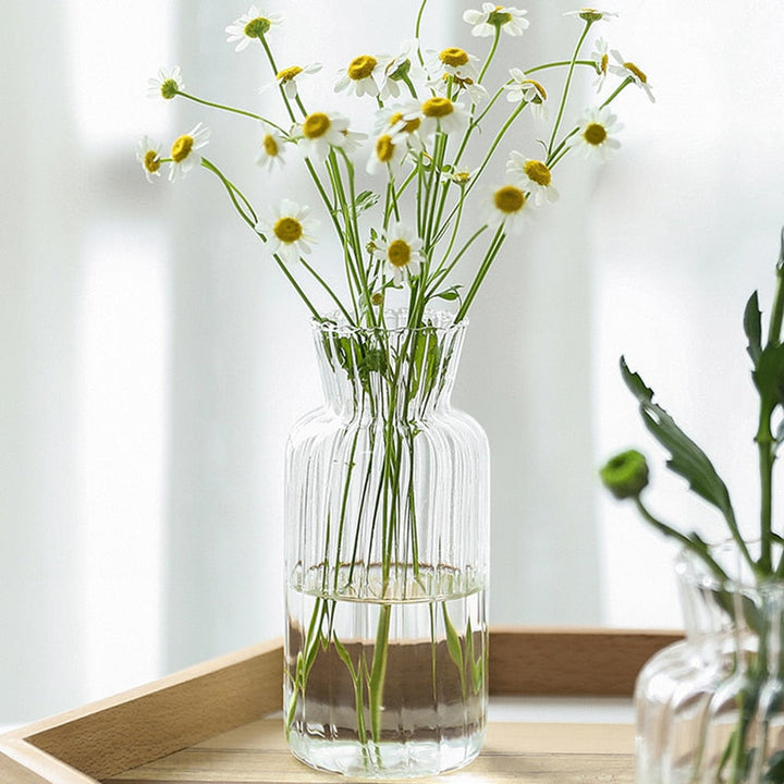 BowLift | Petal-Textured-Glass Accents &amp; Vases