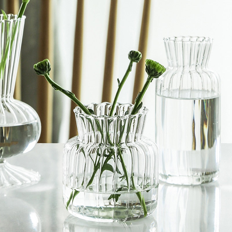 BowLift | Petal-Textured-Glass Accents &amp; Vases