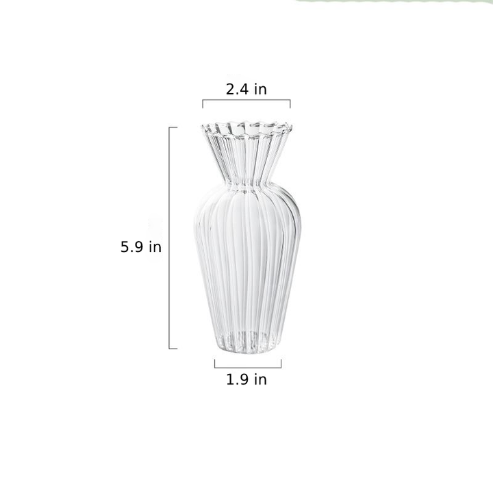 BowLift | Petal-Textured-Glass Accents &amp; Vases