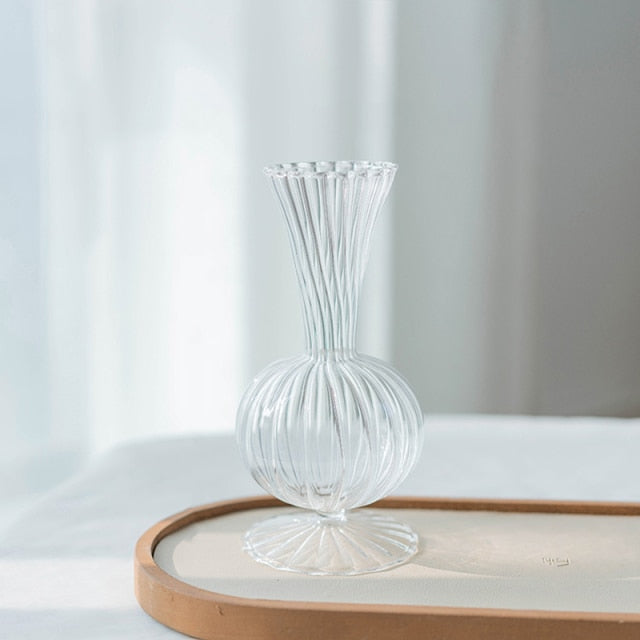 BowLift | Petal-Textured-Glass Accents &amp; Vases