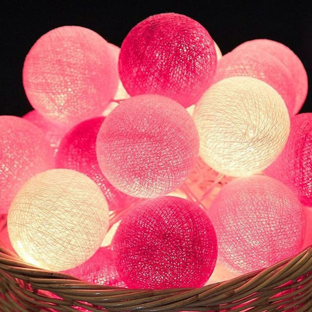 BowLift | Ballton - Cotton glowing ball swing | Various color combinations