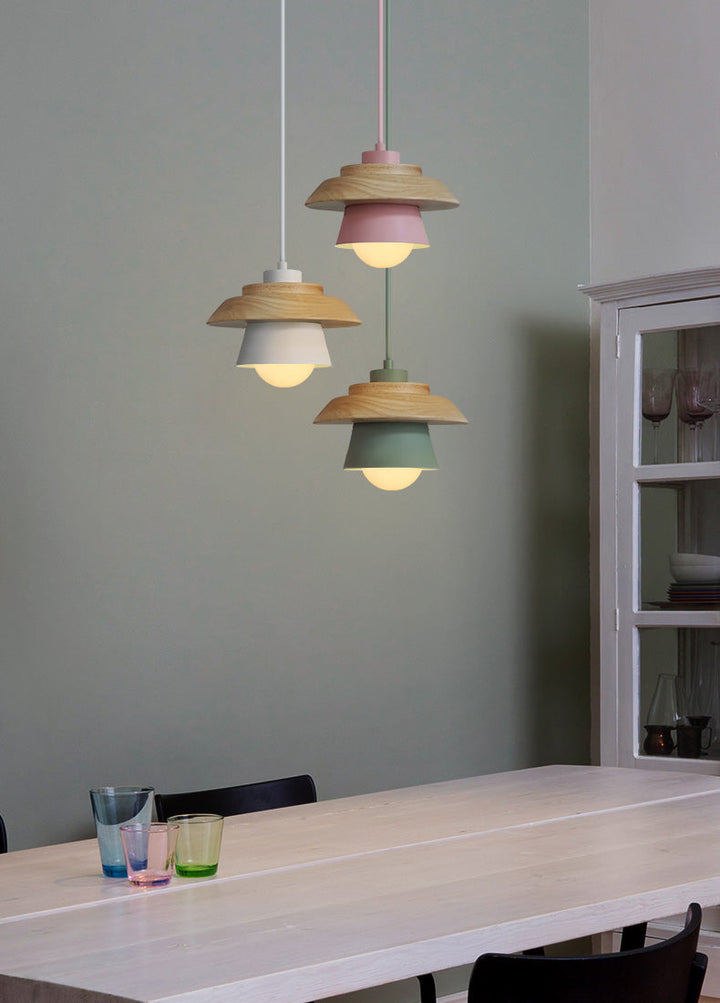 Modern Nordic Wooden Pendant Light