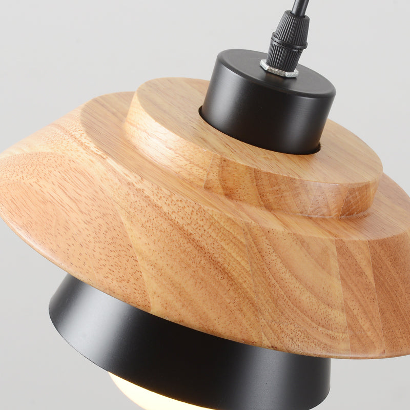 Modern Nordic Wooden Pendant Light