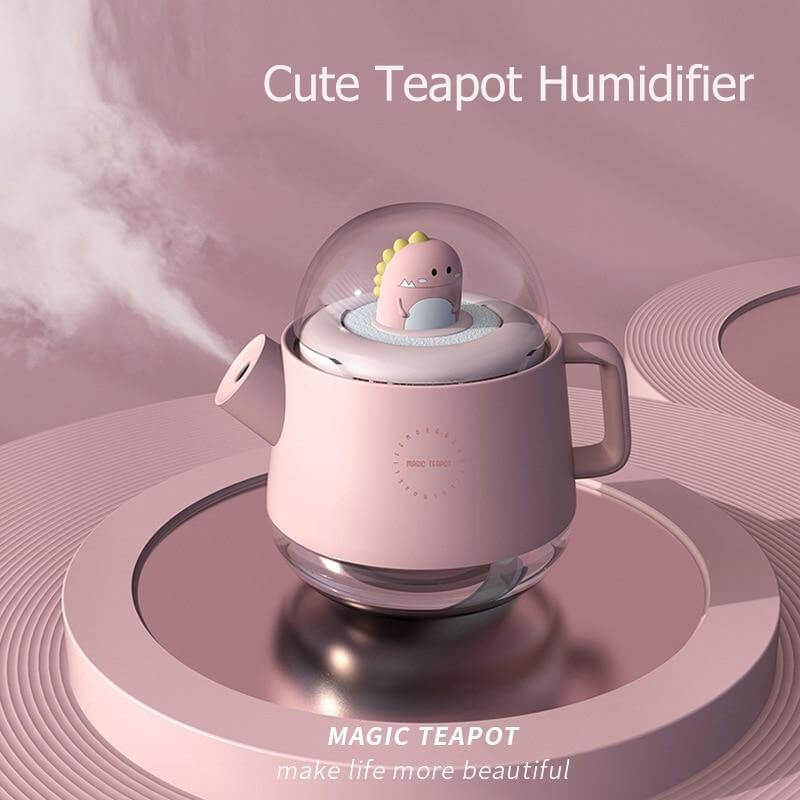 Teapot USB colourful Air Humidifier Night Light