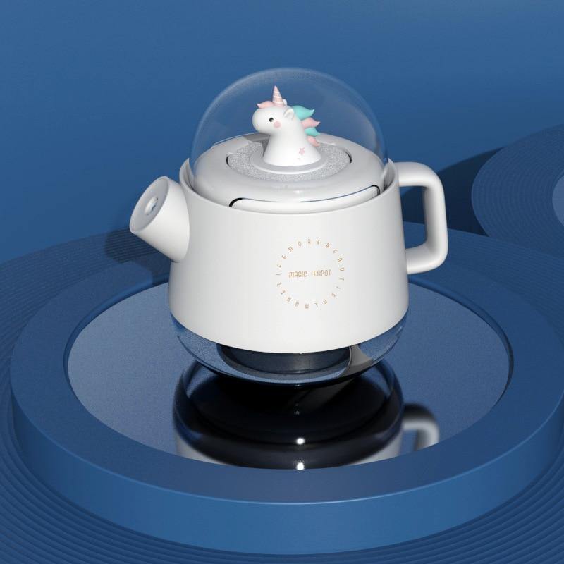 Teapot USB colourful Air Humidifier Night Light