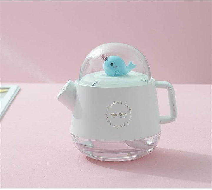 Teapot USB colourful Air Humidifier Night Light