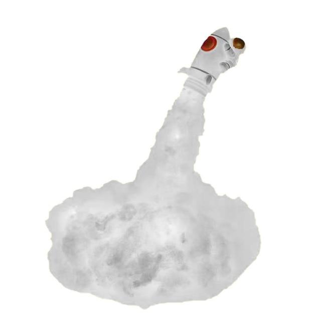 Astronaut colourful Clouds Night Light