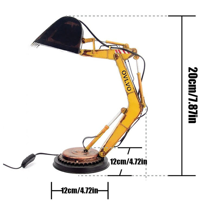 Unique Digger Table Lamp