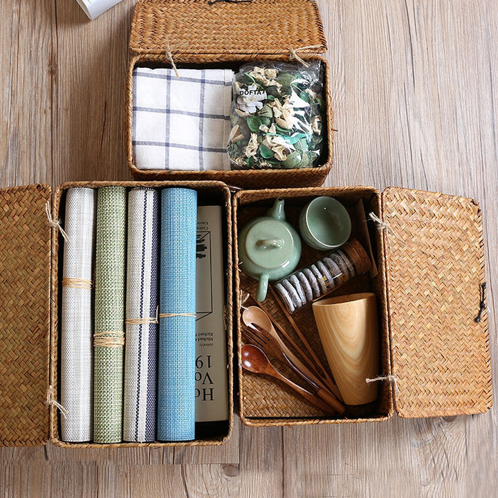 BowLift | Handwoven Rattan Box