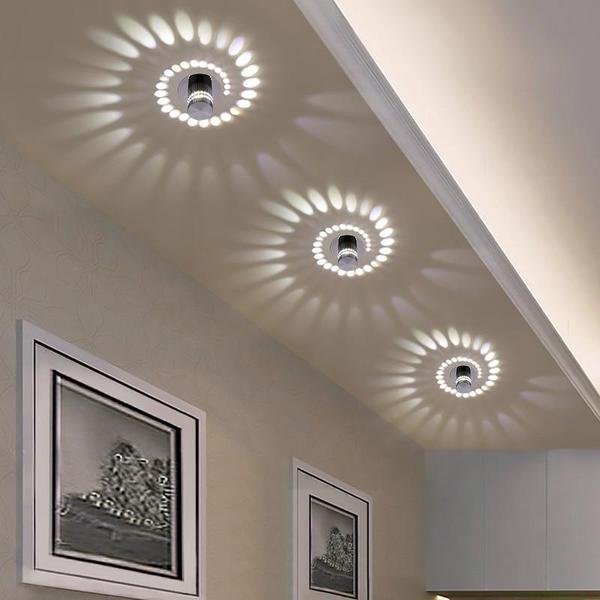 Elegant &amp; Unique Spiral Aesthetic Ceiling Lamp | SpiralGlow