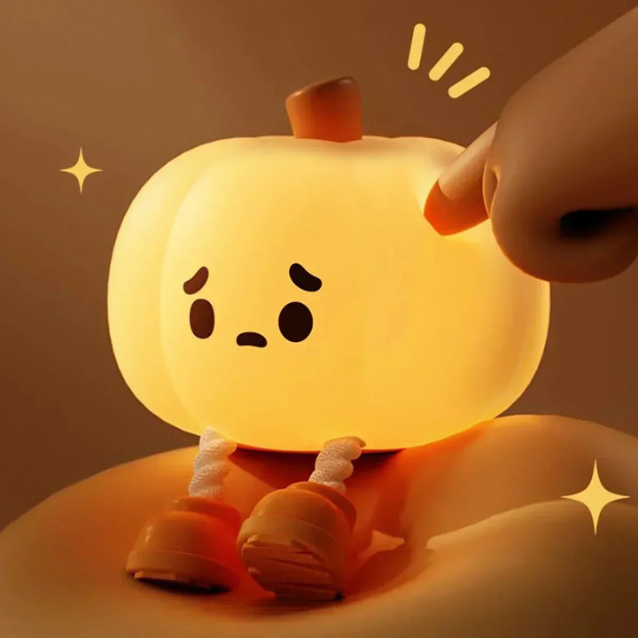 Pumpkinshape – Soothing pumpkin-shaped night light for relaxed children’s sleep