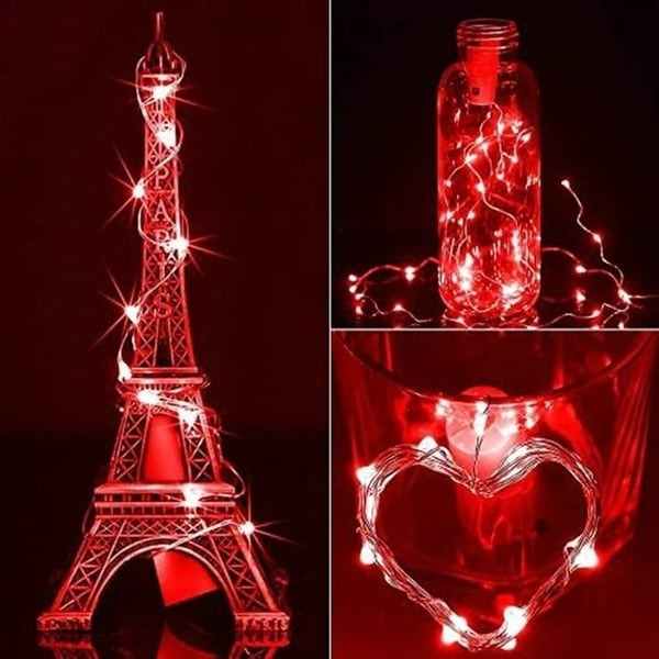 Led Bottle Light Cork Night Light DIY Decor |