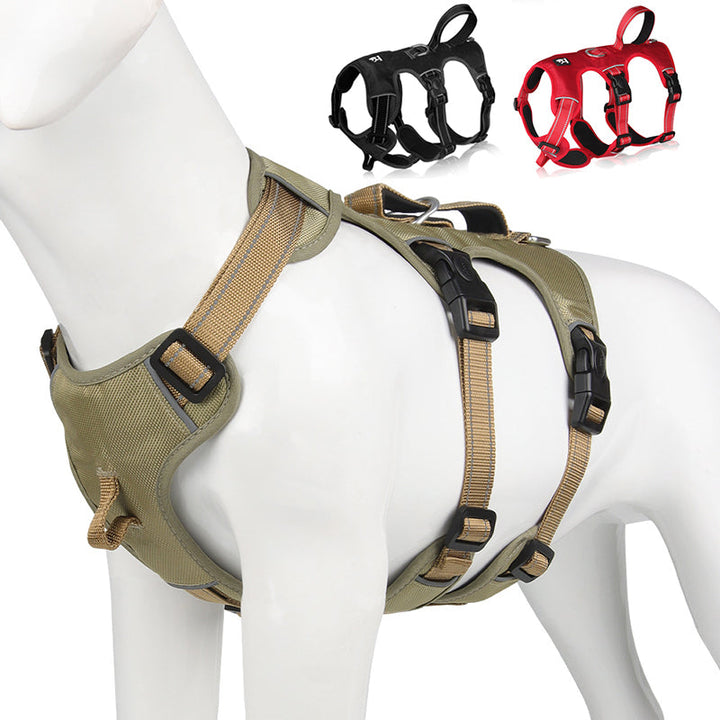 Reflective Anti-Pull Dog Harness - GripGuard Bowlift
