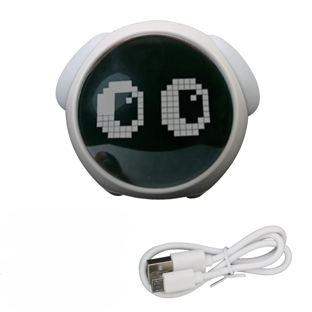 Cute Expression Night Light Alarm Clock |
