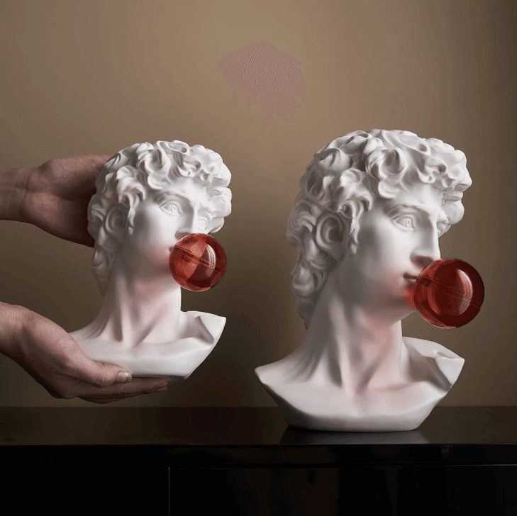 BowLift | Resin Greek abstract sculpture