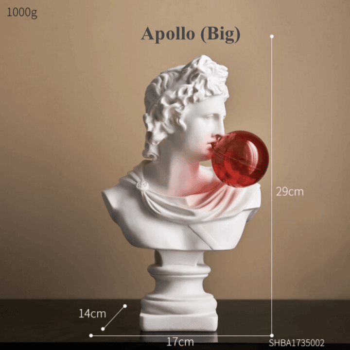 BowLift | Resin Greek abstract sculpture