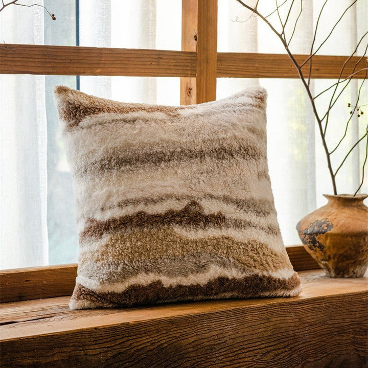 Nordic Style ins Living Room Sofa Cover | Simple Geometric Jacquard Soft and Comfortable Pillowcase