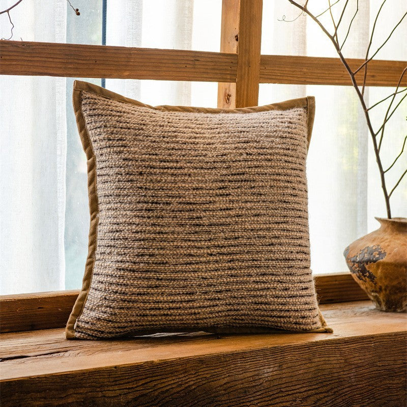 Nordic Style ins Living Room Sofa Cover | Simple Geometric Jacquard Soft and Comfortable Pillowcase