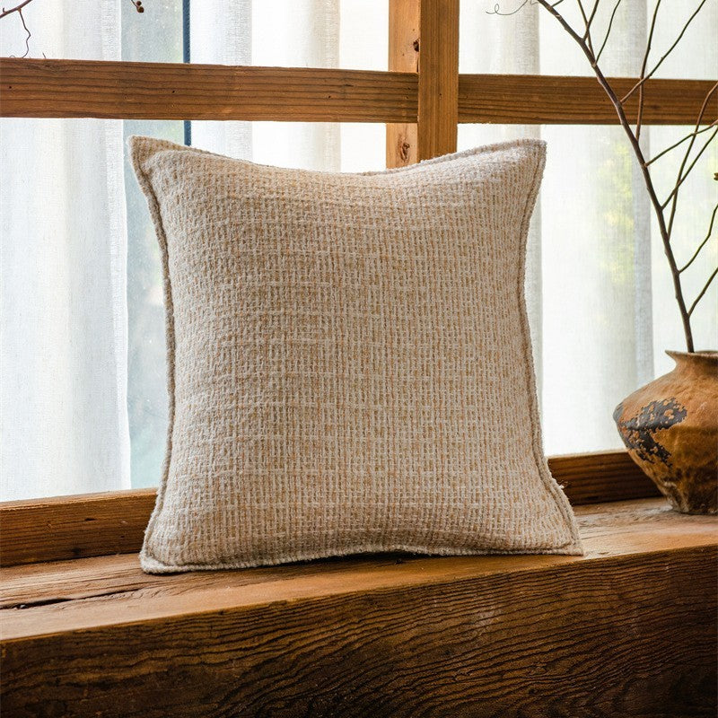 Nordic Style ins Living Room Sofa Cover | Simple Geometric Jacquard Soft and Comfortable Pillowcase