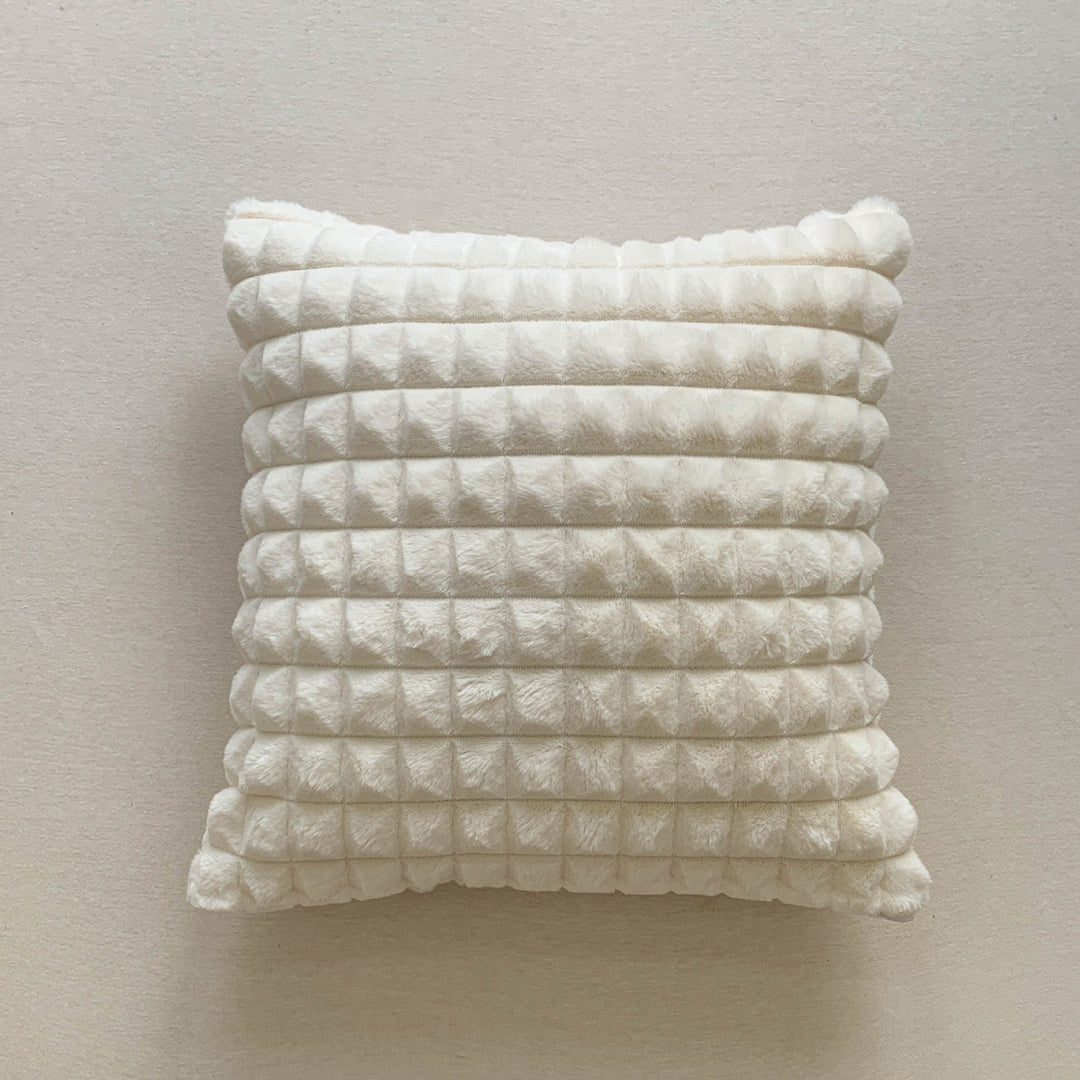Nordic Style ins Living Room Sofa Cover | Simple Geometric Jacquard Soft and Comfortable Pillowcase