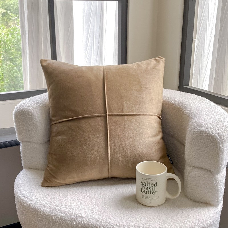 Nordic Style ins Living Room Sofa Cover | Simple Geometric Jacquard Soft and Comfortable Pillowcase