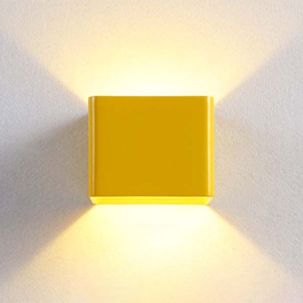 Modern square wall light