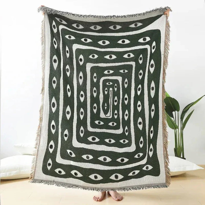 BowLift | Snake Eye Design Sofa Blanket